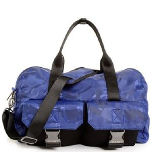 New  $128 2xist Dome Duffel Gym Bag Cobalt Blue